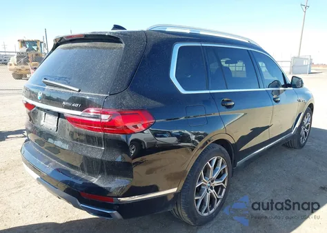 2022 BMW X7 xDrive40I z USA, uszkodzony, nr VIN 5UXCW2C03N9L05707